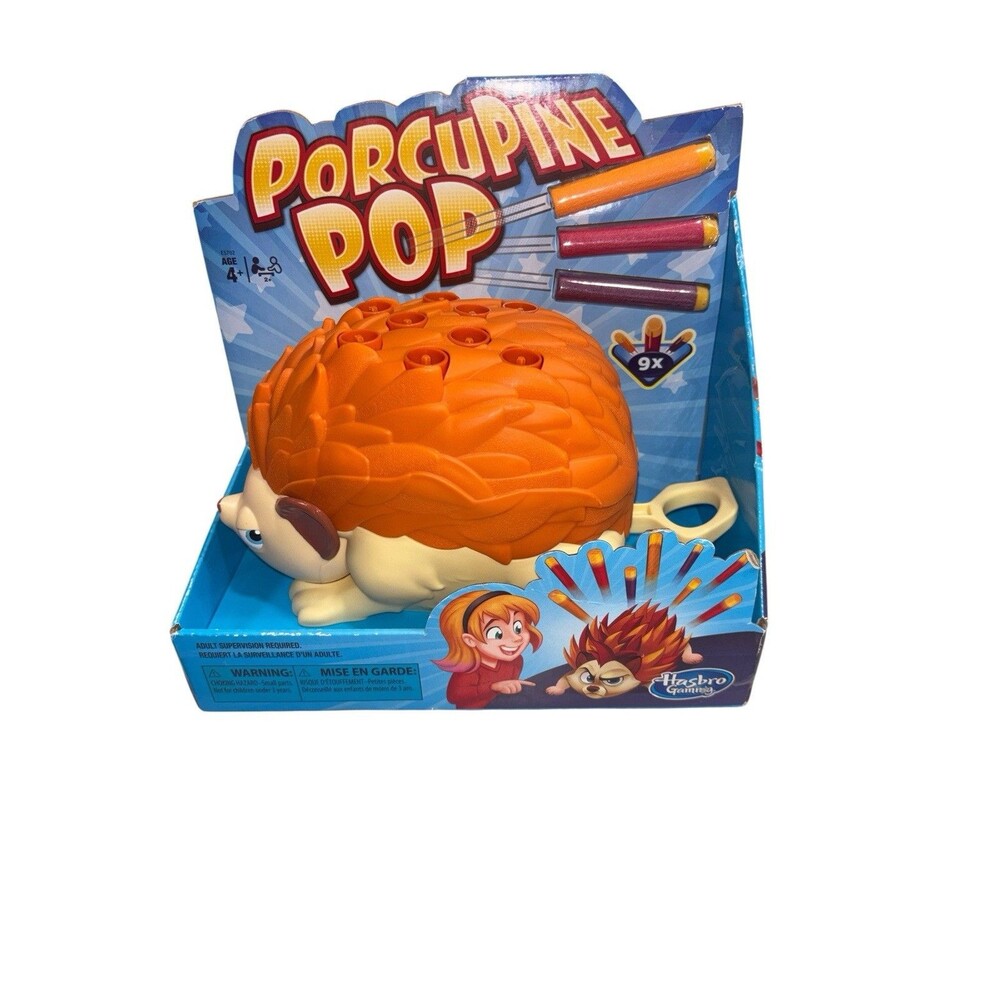 Rare Hasbro Gaming Porcupine Pop 2018 *New In Box